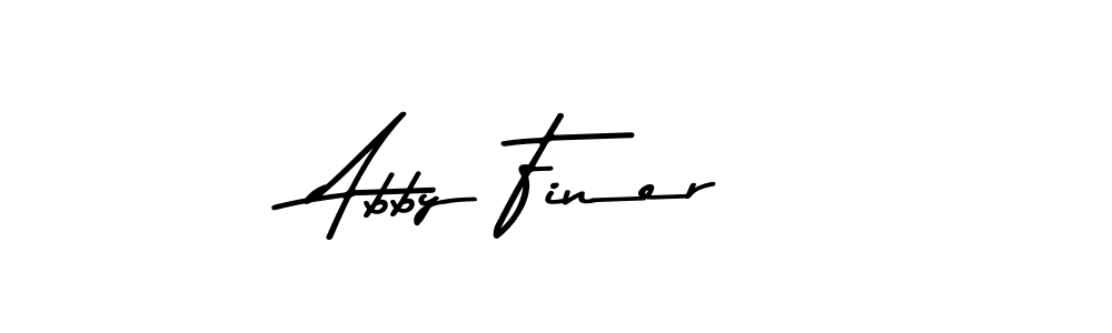 Make a beautiful signature design for name Abby Finer. With this signature (Asem Kandis PERSONAL USE) style, you can create a handwritten signature for free. Abby Finer signature style 9 images and pictures png