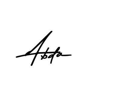 This is the best signature style for the Abda name. Also you like these signature font (Asem Kandis PERSONAL USE). Mix name signature. Abda signature style 9 images and pictures png