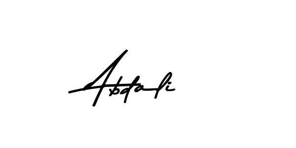 How to make Abdali signature? Asem Kandis PERSONAL USE is a professional autograph style. Create handwritten signature for Abdali name. Abdali signature style 9 images and pictures png