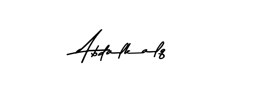 You should practise on your own different ways (Asem Kandis PERSONAL USE) to write your name (Abdalkalq) in signature. don't let someone else do it for you. Abdalkalq signature style 9 images and pictures png