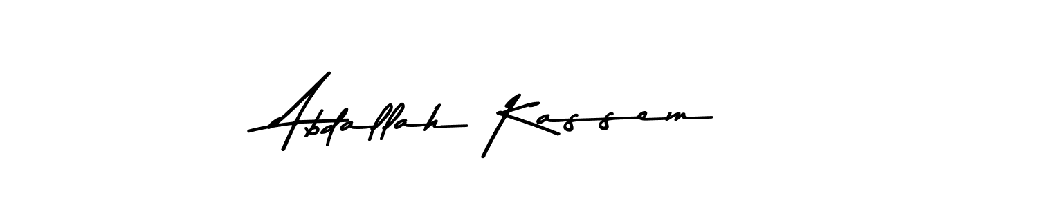 Make a beautiful signature design for name Abdallah Kassem. Use this online signature maker to create a handwritten signature for free. Abdallah Kassem signature style 9 images and pictures png