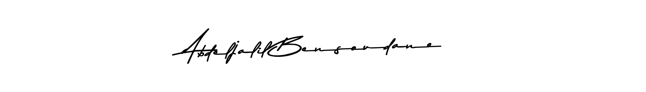You can use this online signature creator to create a handwritten signature for the name Abdeljalil Bensoudane. This is the best online autograph maker. Abdeljalil Bensoudane signature style 9 images and pictures png