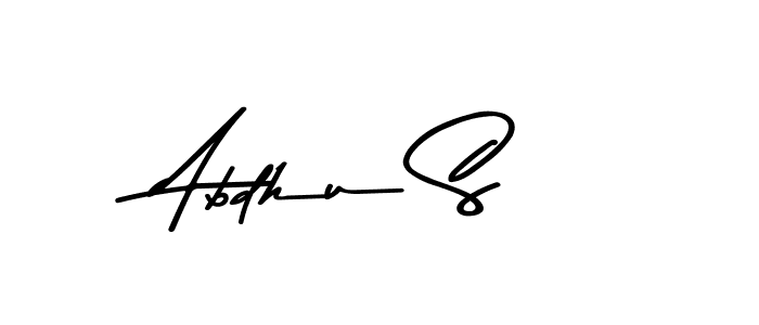 Similarly Asem Kandis PERSONAL USE is the best handwritten signature design. Signature creator online .You can use it as an online autograph creator for name Abdhu S. Abdhu S signature style 9 images and pictures png