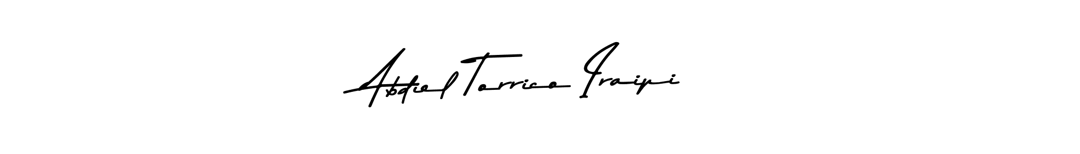 Also You can easily find your signature by using the search form. We will create Abdiel Torrico Iraipi name handwritten signature images for you free of cost using Asem Kandis PERSONAL USE sign style. Abdiel Torrico Iraipi signature style 9 images and pictures png