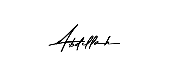 Abdillah stylish signature style. Best Handwritten Sign (Asem Kandis PERSONAL USE) for my name. Handwritten Signature Collection Ideas for my name Abdillah. Abdillah signature style 9 images and pictures png
