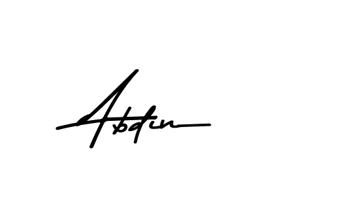 Make a beautiful signature design for name Abdin. With this signature (Asem Kandis PERSONAL USE) style, you can create a handwritten signature for free. Abdin signature style 9 images and pictures png