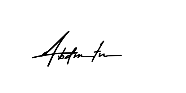 Abdmtn stylish signature style. Best Handwritten Sign (Asem Kandis PERSONAL USE) for my name. Handwritten Signature Collection Ideas for my name Abdmtn. Abdmtn signature style 9 images and pictures png