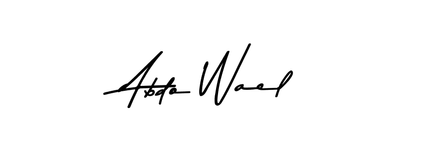 You should practise on your own different ways (Asem Kandis PERSONAL USE) to write your name (Abdo Wael) in signature. don't let someone else do it for you. Abdo Wael signature style 9 images and pictures png
