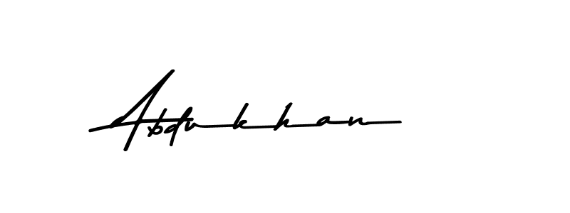 How to make Abdukhan signature? Asem Kandis PERSONAL USE is a professional autograph style. Create handwritten signature for Abdukhan name. Abdukhan signature style 9 images and pictures png