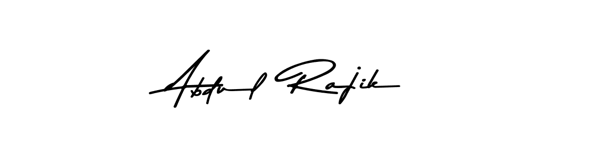 Design your own signature with our free online signature maker. With this signature software, you can create a handwritten (Asem Kandis PERSONAL USE) signature for name Abdul  Rajik. Abdul  Rajik signature style 9 images and pictures png