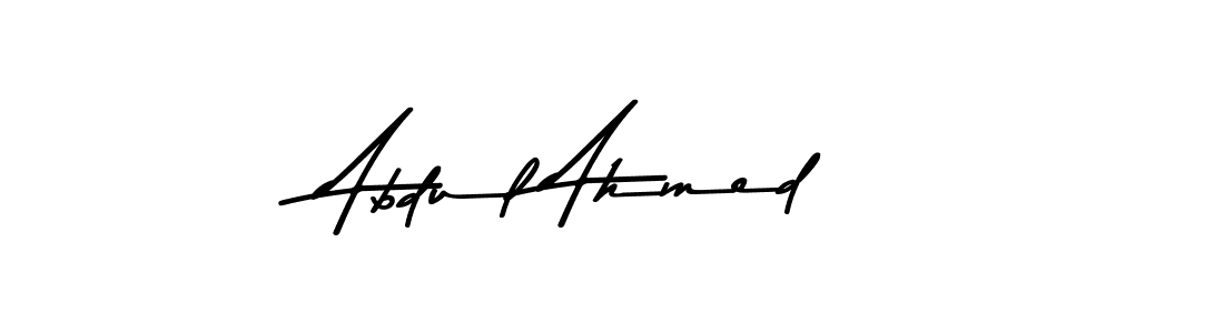 Use a signature maker to create a handwritten signature online. With this signature software, you can design (Asem Kandis PERSONAL USE) your own signature for name Abdul Ahmed. Abdul Ahmed signature style 9 images and pictures png