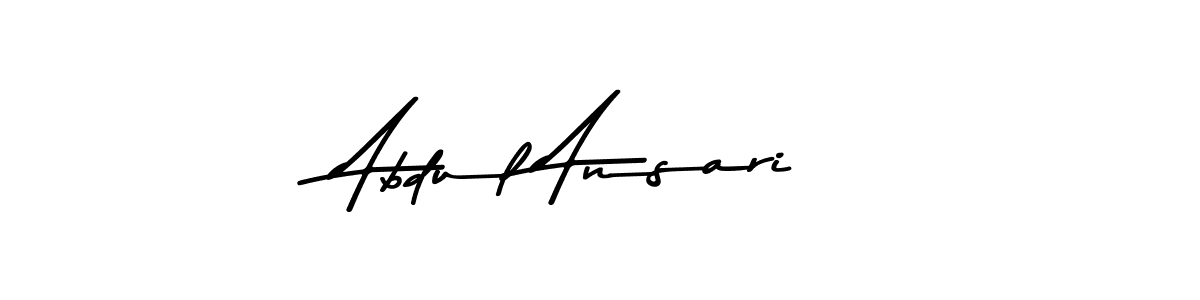 This is the best signature style for the Abdul Ansari name. Also you like these signature font (Asem Kandis PERSONAL USE). Mix name signature. Abdul Ansari signature style 9 images and pictures png