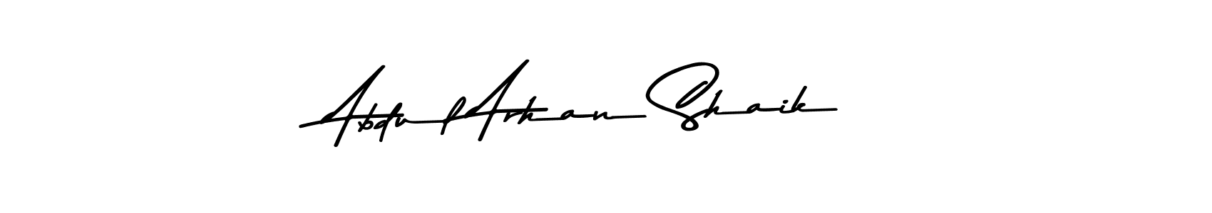 Also You can easily find your signature by using the search form. We will create Abdul Arhan Shaik name handwritten signature images for you free of cost using Asem Kandis PERSONAL USE sign style. Abdul Arhan Shaik signature style 9 images and pictures png