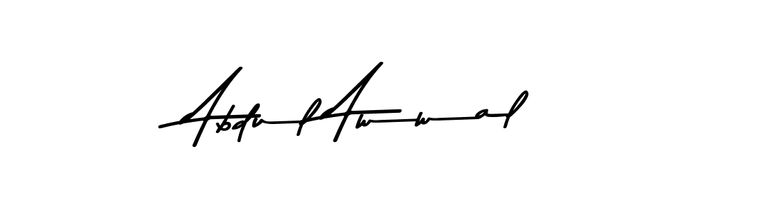 Here are the top 10 professional signature styles for the name Abdul Awwal. These are the best autograph styles you can use for your name. Abdul Awwal signature style 9 images and pictures png