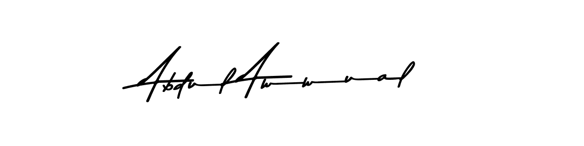 This is the best signature style for the Abdul Awwual name. Also you like these signature font (Asem Kandis PERSONAL USE). Mix name signature. Abdul Awwual signature style 9 images and pictures png