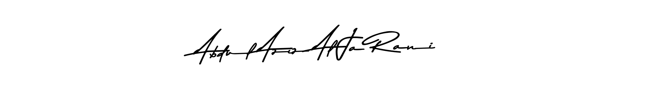 Make a beautiful signature design for name Abdul Aziz Al Ja Rani. With this signature (Asem Kandis PERSONAL USE) style, you can create a handwritten signature for free. Abdul Aziz Al Ja Rani signature style 9 images and pictures png