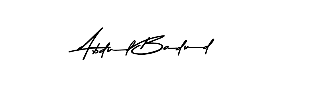 Create a beautiful signature design for name Abdul Badud. With this signature (Asem Kandis PERSONAL USE) fonts, you can make a handwritten signature for free. Abdul Badud signature style 9 images and pictures png