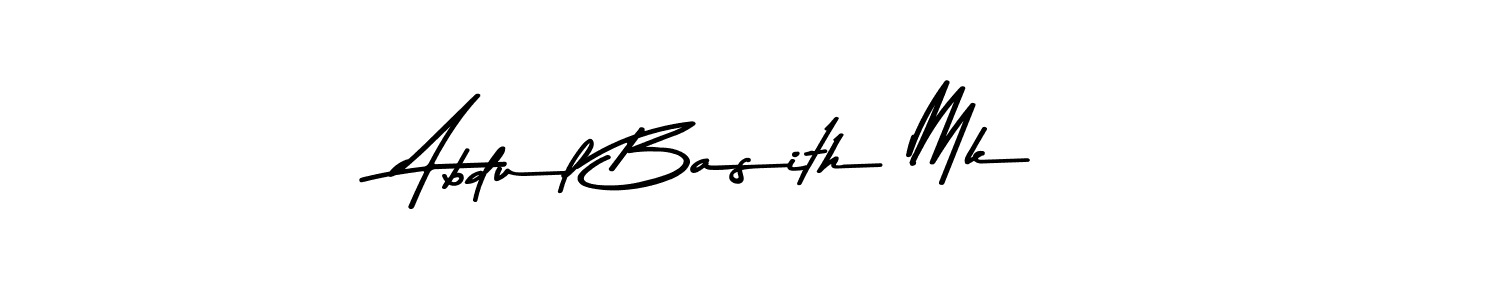 Use a signature maker to create a handwritten signature online. With this signature software, you can design (Asem Kandis PERSONAL USE) your own signature for name Abdul Basith Mk. Abdul Basith Mk signature style 9 images and pictures png