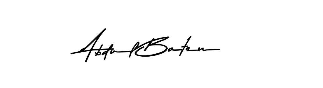 Design your own signature with our free online signature maker. With this signature software, you can create a handwritten (Asem Kandis PERSONAL USE) signature for name Abdul Baten. Abdul Baten signature style 9 images and pictures png