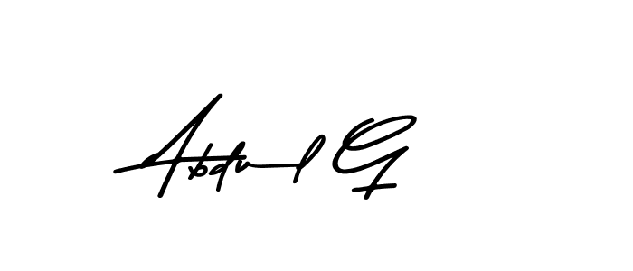 This is the best signature style for the Abdul G name. Also you like these signature font (Asem Kandis PERSONAL USE). Mix name signature. Abdul G signature style 9 images and pictures png