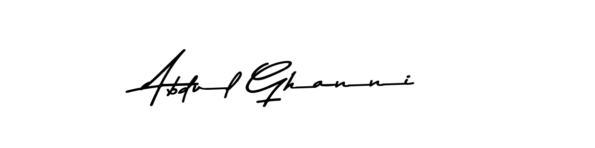 Make a beautiful signature design for name Abdul Ghanni. With this signature (Asem Kandis PERSONAL USE) style, you can create a handwritten signature for free. Abdul Ghanni signature style 9 images and pictures png