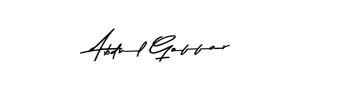 Here are the top 10 professional signature styles for the name Abdul Goffar. These are the best autograph styles you can use for your name. Abdul Goffar signature style 9 images and pictures png