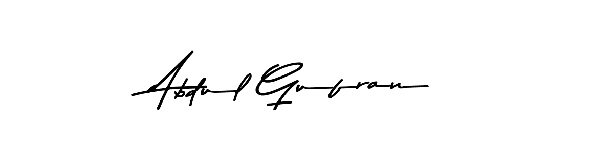 Design your own signature with our free online signature maker. With this signature software, you can create a handwritten (Asem Kandis PERSONAL USE) signature for name Abdul Gufran. Abdul Gufran signature style 9 images and pictures png
