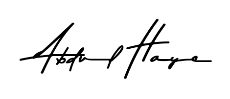 Discover the perfect balance of readability and style for Abdul Haye with Asem Kandis PERSONAL USE font. Create your dream signature today. Abdul Haye signature style 9 images and pictures png