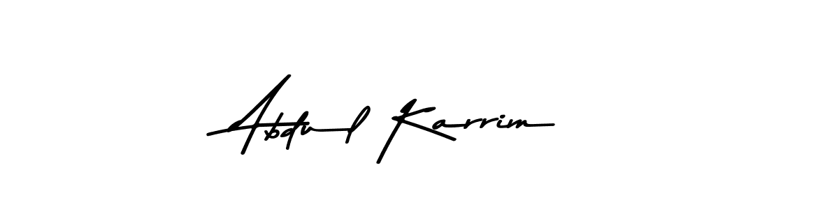 You can use this online signature creator to create a handwritten signature for the name Abdul Karrim. This is the best online autograph maker. Abdul Karrim signature style 9 images and pictures png