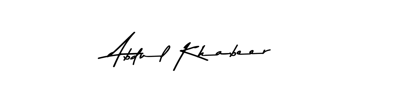 You can use this online signature creator to create a handwritten signature for the name Abdul Khabeer. This is the best online autograph maker. Abdul Khabeer signature style 9 images and pictures png