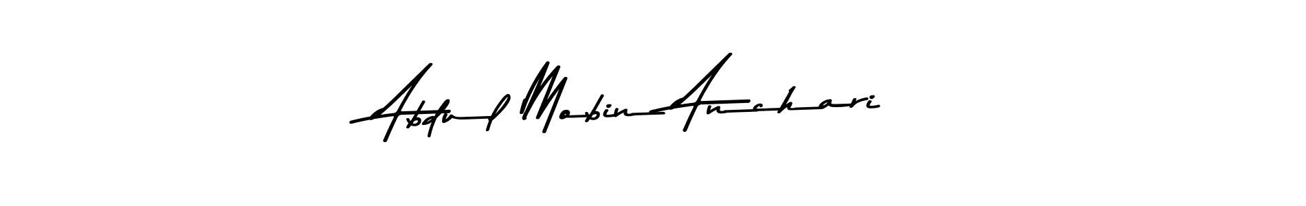 Best and Professional Signature Style for Abdul Mobin Anchari. Asem Kandis PERSONAL USE Best Signature Style Collection. Abdul Mobin Anchari signature style 9 images and pictures png