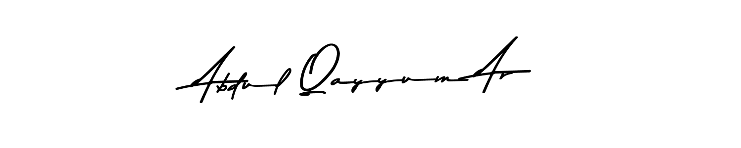 if you are searching for the best signature style for your name Abdul Qayyum Ar. so please give up your signature search. here we have designed multiple signature styles  using Asem Kandis PERSONAL USE. Abdul Qayyum Ar signature style 9 images and pictures png