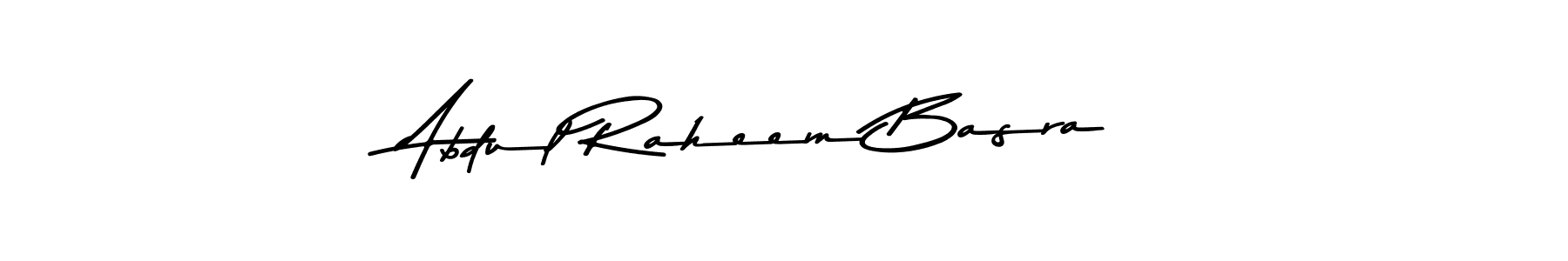 You should practise on your own different ways (Asem Kandis PERSONAL USE) to write your name (Abdul Raheem Basra) in signature. don't let someone else do it for you. Abdul Raheem Basra signature style 9 images and pictures png