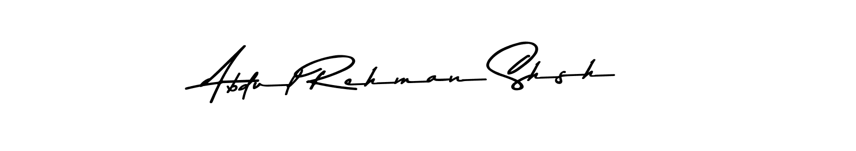 How to make Abdul Rehman Shsh signature? Asem Kandis PERSONAL USE is a professional autograph style. Create handwritten signature for Abdul Rehman Shsh name. Abdul Rehman Shsh signature style 9 images and pictures png