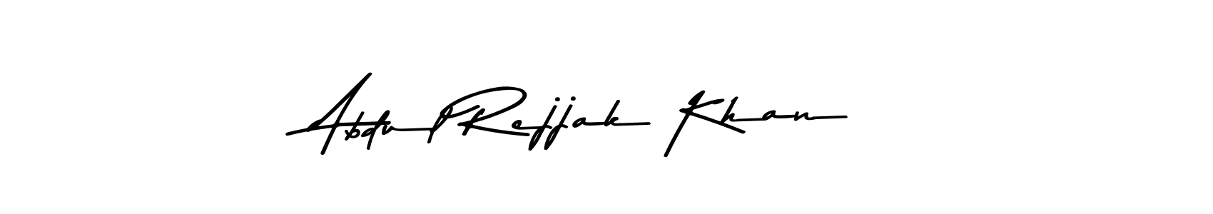 if you are searching for the best signature style for your name Abdul Rejjak Khan. so please give up your signature search. here we have designed multiple signature styles  using Asem Kandis PERSONAL USE. Abdul Rejjak Khan signature style 9 images and pictures png