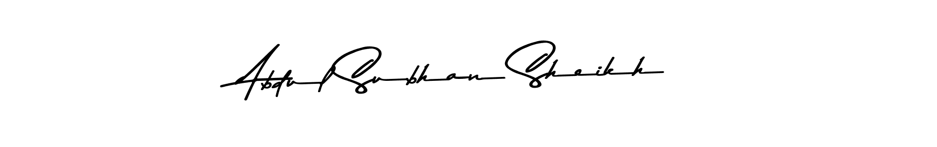 Here are the top 10 professional signature styles for the name Abdul Subhan Sheikh. These are the best autograph styles you can use for your name. Abdul Subhan Sheikh signature style 9 images and pictures png