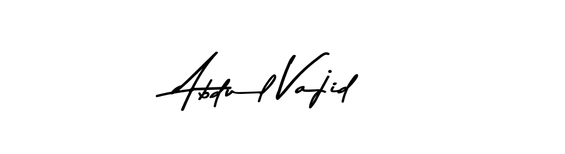 Create a beautiful signature design for name Abdul Vajid. With this signature (Asem Kandis PERSONAL USE) fonts, you can make a handwritten signature for free. Abdul Vajid signature style 9 images and pictures png