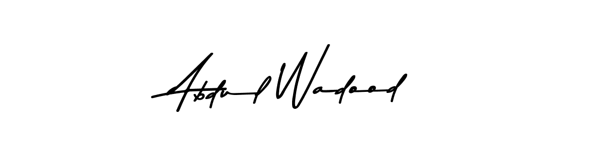 Make a beautiful signature design for name Abdul Wadood. Use this online signature maker to create a handwritten signature for free. Abdul Wadood signature style 9 images and pictures png