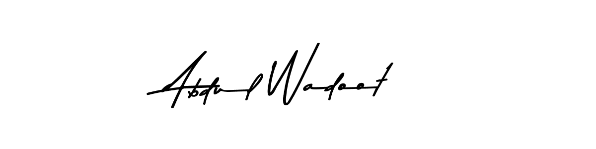 How to Draw Abdul Wadoot signature style? Asem Kandis PERSONAL USE is a latest design signature styles for name Abdul Wadoot. Abdul Wadoot signature style 9 images and pictures png