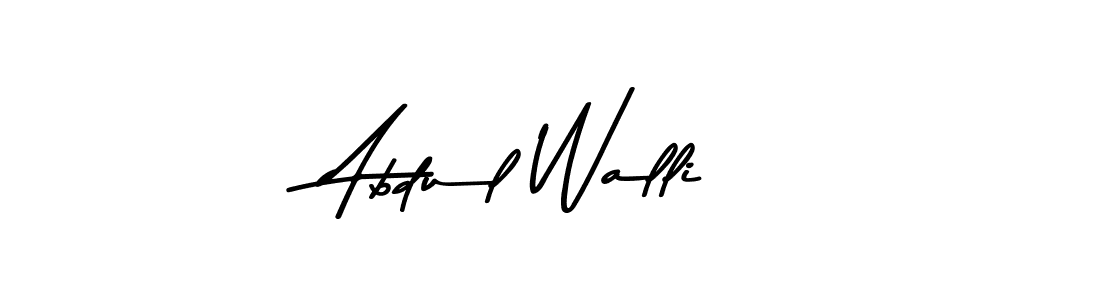 Abdul Walli stylish signature style. Best Handwritten Sign (Asem Kandis PERSONAL USE) for my name. Handwritten Signature Collection Ideas for my name Abdul Walli. Abdul Walli signature style 9 images and pictures png