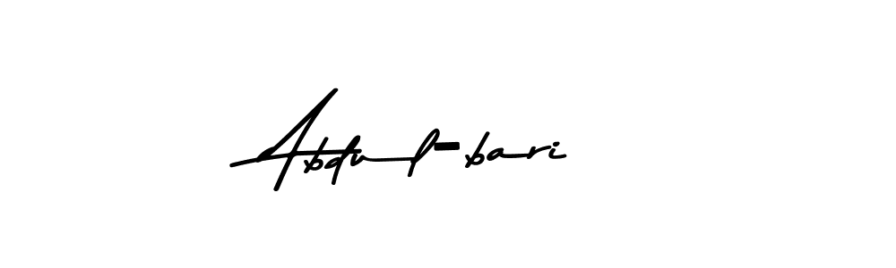 Asem Kandis PERSONAL USE is a professional signature style that is perfect for those who want to add a touch of class to their signature. It is also a great choice for those who want to make their signature more unique. Get Abdul-bari name to fancy signature for free. Abdul-bari signature style 9 images and pictures png