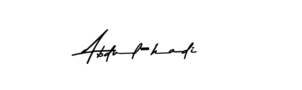You can use this online signature creator to create a handwritten signature for the name Abdul-hadi. This is the best online autograph maker. Abdul-hadi signature style 9 images and pictures png