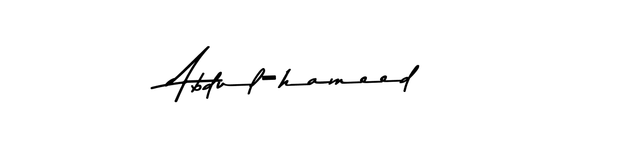 You can use this online signature creator to create a handwritten signature for the name Abdul-hameed . This is the best online autograph maker. Abdul-hameed  signature style 9 images and pictures png