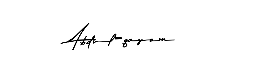 The best way (Asem Kandis PERSONAL USE) to make a short signature is to pick only two or three words in your name. The name Abdul-qayom include a total of six letters. For converting this name. Abdul-qayom signature style 9 images and pictures png