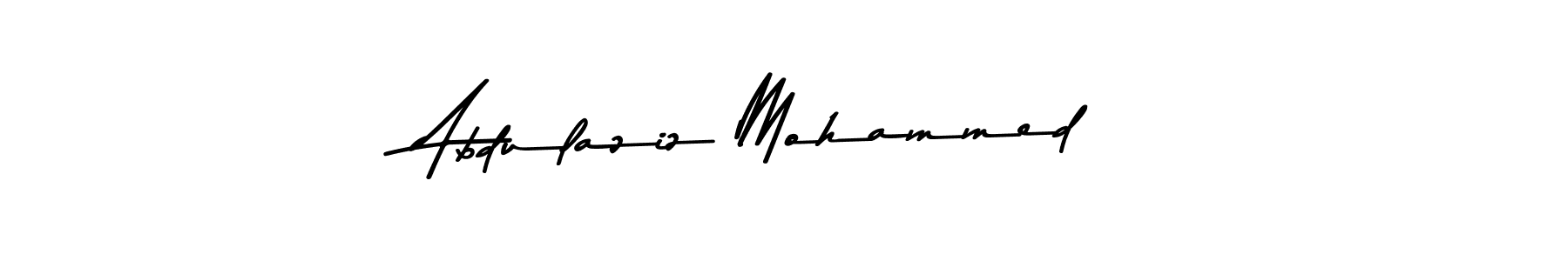 Use a signature maker to create a handwritten signature online. With this signature software, you can design (Asem Kandis PERSONAL USE) your own signature for name Abdulaziz Mohammed. Abdulaziz Mohammed signature style 9 images and pictures png