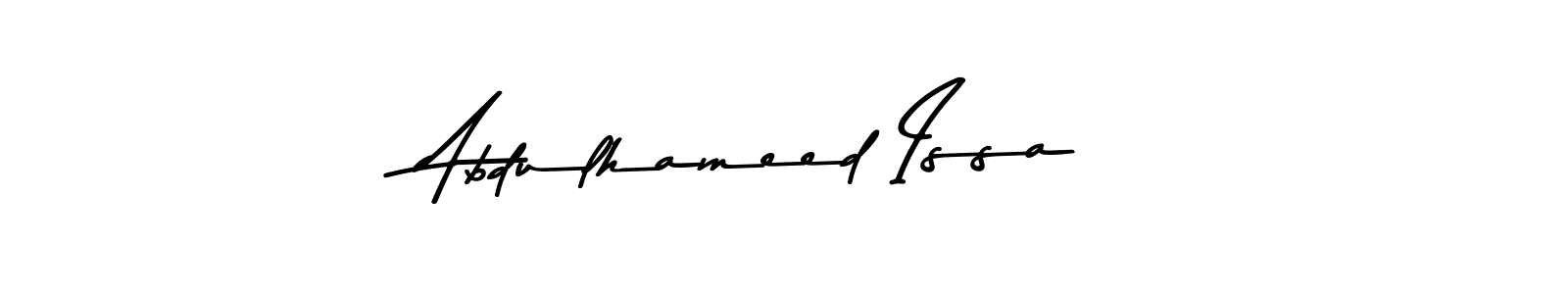 The best way (Asem Kandis PERSONAL USE) to make a short signature is to pick only two or three words in your name. The name Abdulhameed Issa include a total of six letters. For converting this name. Abdulhameed Issa signature style 9 images and pictures png