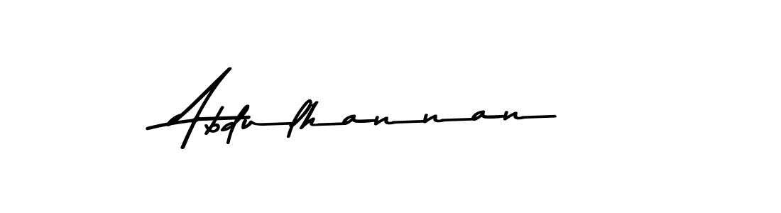 Use a signature maker to create a handwritten signature online. With this signature software, you can design (Asem Kandis PERSONAL USE) your own signature for name Abdulhannan. Abdulhannan signature style 9 images and pictures png