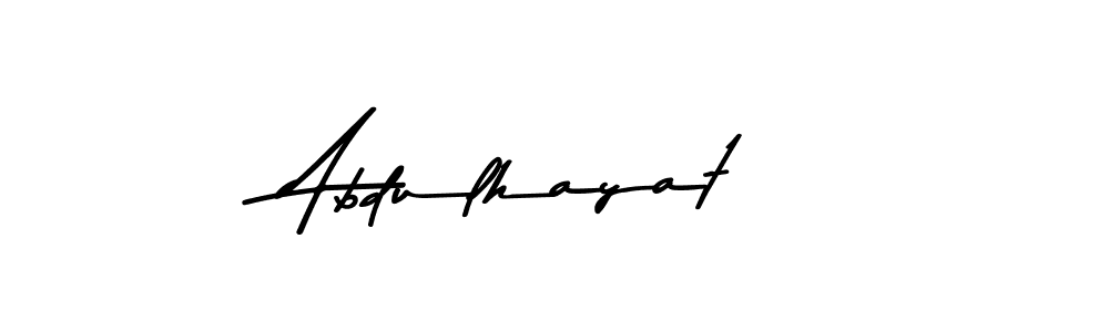 Abdulhayat stylish signature style. Best Handwritten Sign (Asem Kandis PERSONAL USE) for my name. Handwritten Signature Collection Ideas for my name Abdulhayat. Abdulhayat signature style 9 images and pictures png