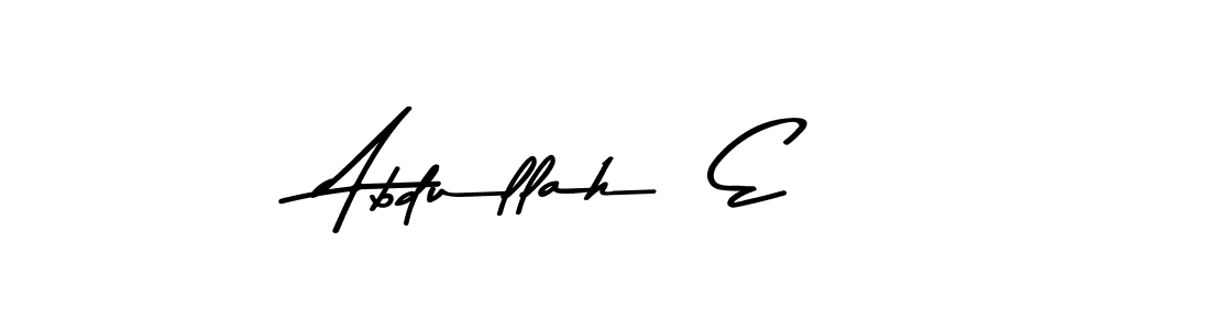 Abdullah  E stylish signature style. Best Handwritten Sign (Asem Kandis PERSONAL USE) for my name. Handwritten Signature Collection Ideas for my name Abdullah  E. Abdullah  E signature style 9 images and pictures png