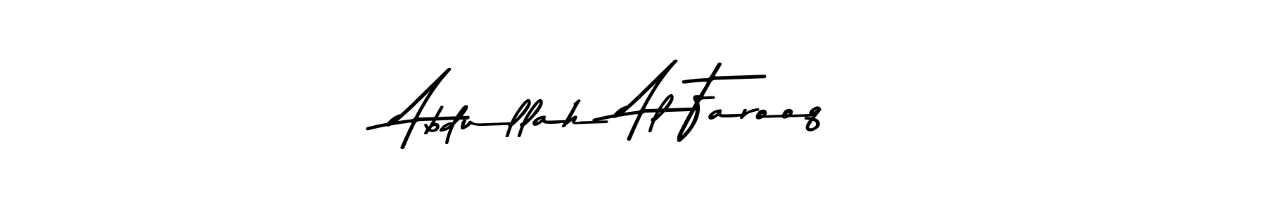 Make a beautiful signature design for name Abdullah Al Farooq. With this signature (Asem Kandis PERSONAL USE) style, you can create a handwritten signature for free. Abdullah Al Farooq signature style 9 images and pictures png